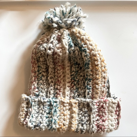Knitted Multicolor Winter Hat - Picture 1 of 2
